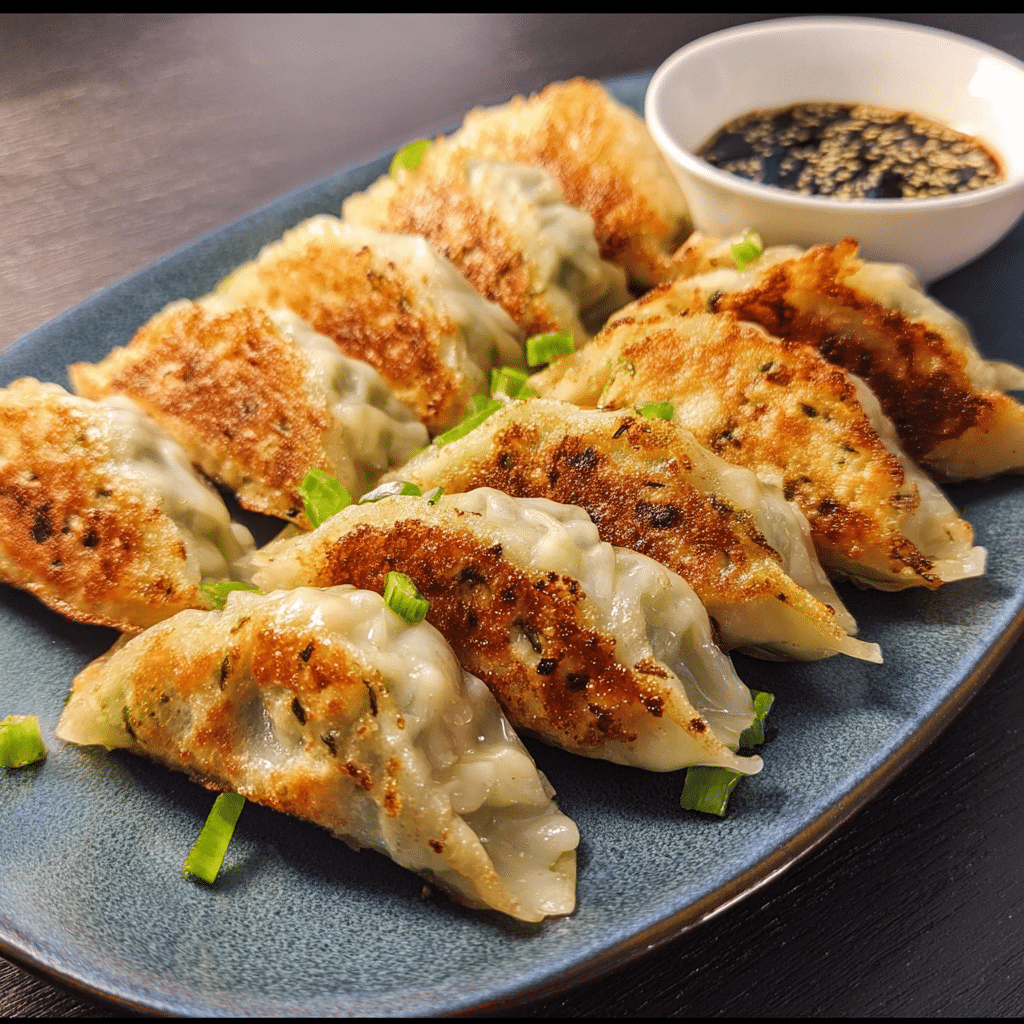 The Best Pan-Fried Keto Dumplings (No-Flour Chicken Gyoza)