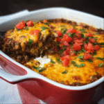 What to Make with Cheesy Ground Beef: The Ultimate Keto Taco Bake