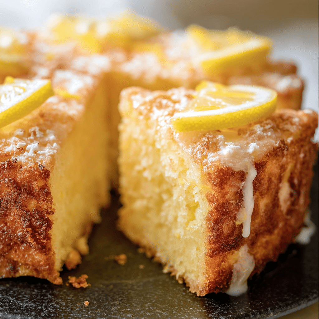 Zesty High Protein Keto Lemon Cake | Moist Almond Flour Recipe