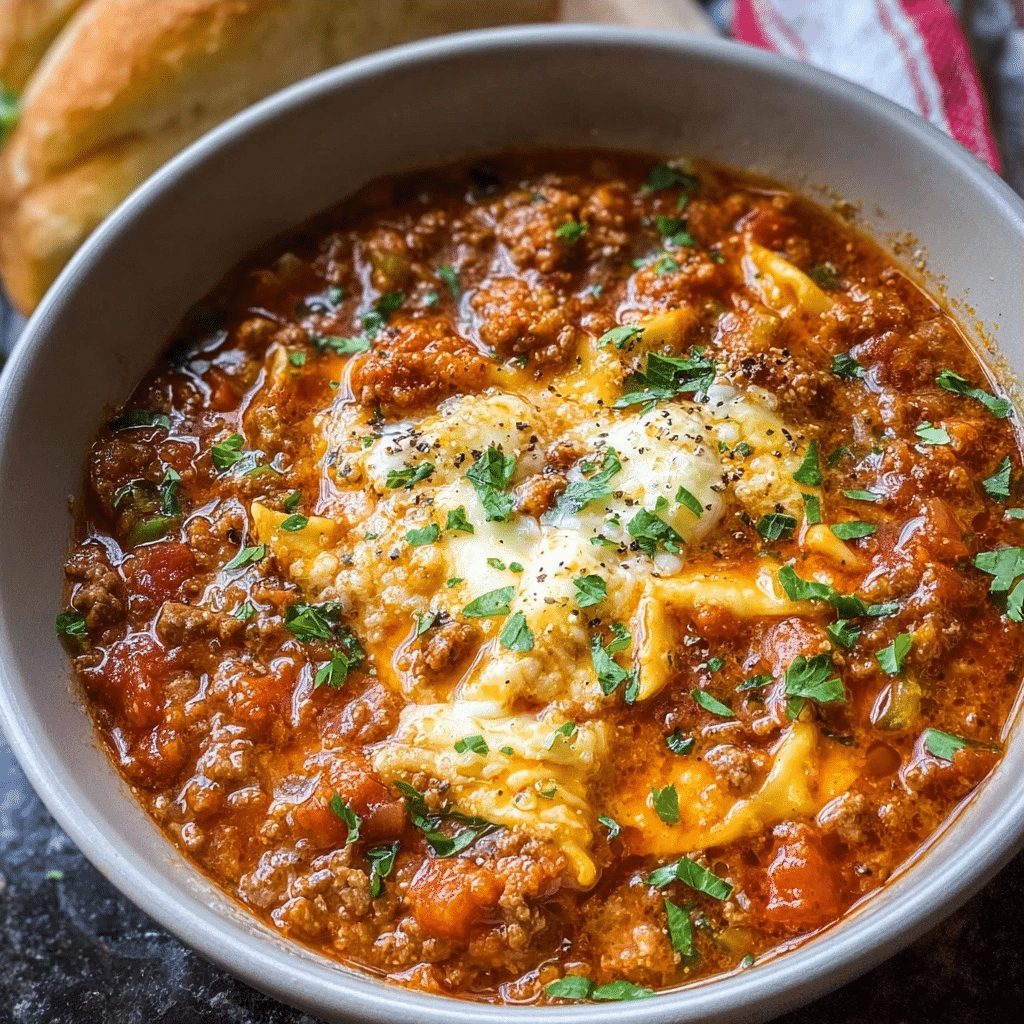 The Ultimate One-Pot Keto Lasagna Soup